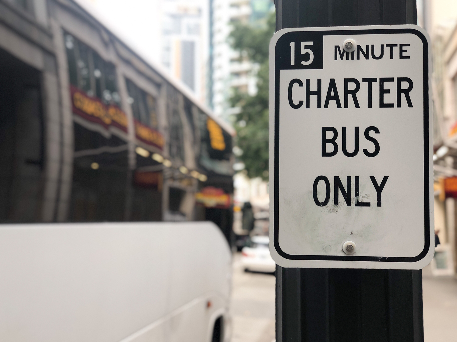 Charter Bus Zone